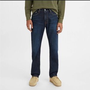 NWT Levi's 505 Blue Straight-Leg Jeans Classic Style 32x30